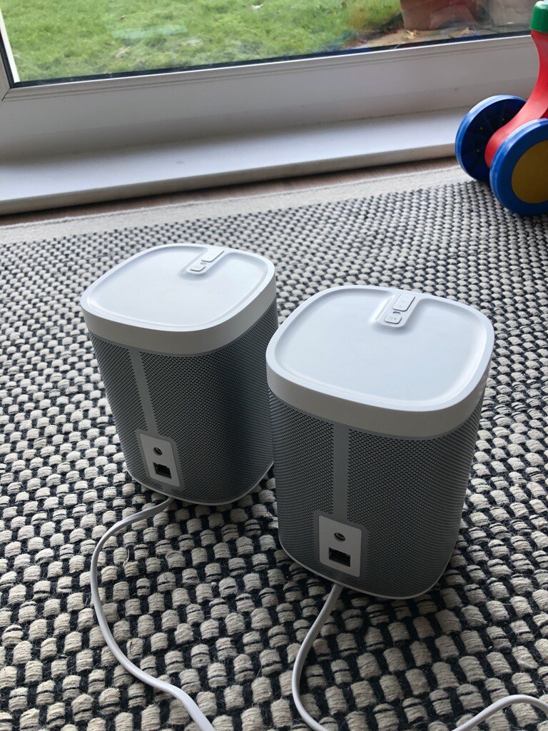 sonos play 1 stereo pair with sonos one